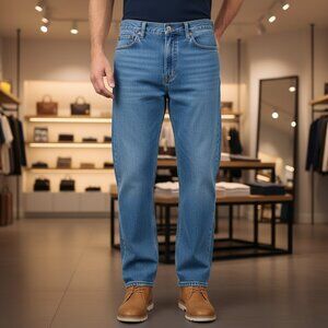 Levis Red Tab Relaxed Fit Blue Jeans